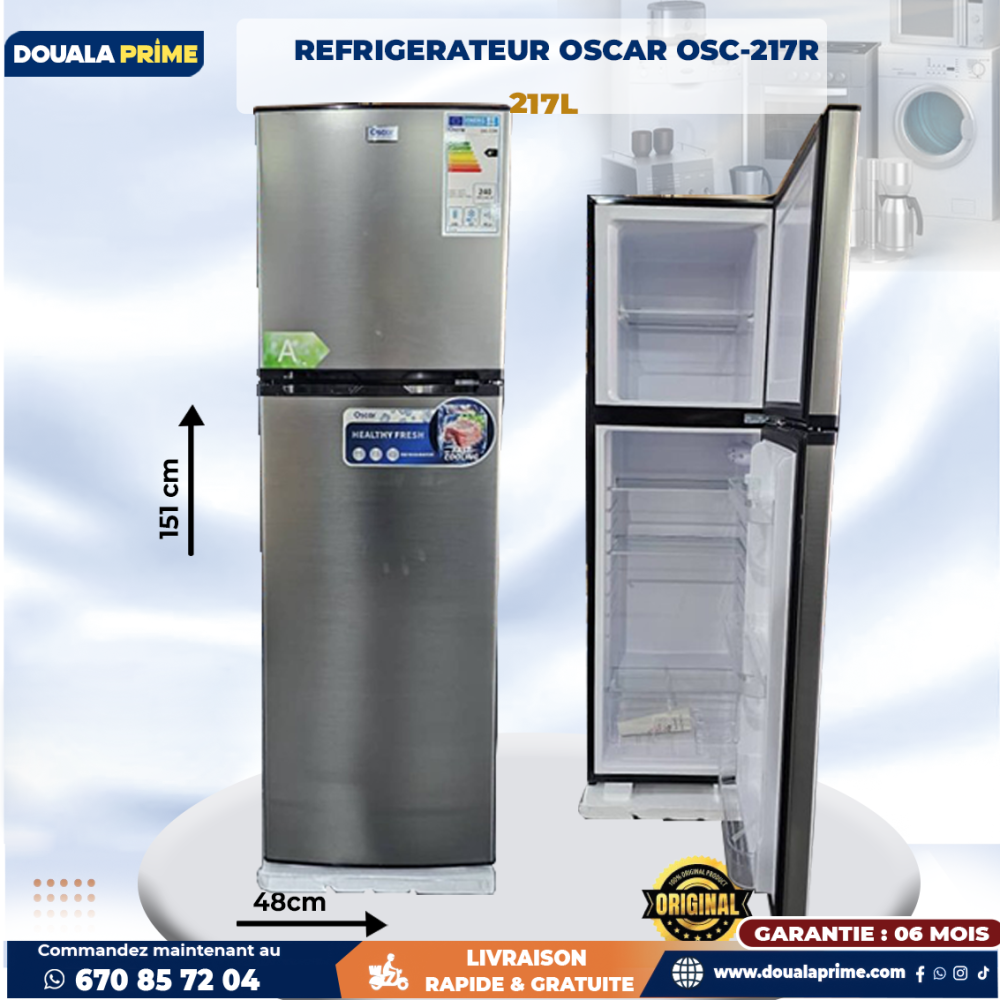 Congélateur OSCAR – Grande capacité & économie d’énergie | Achat en ligne