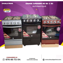 Cuisinière gaz et électrique – Performance & fiabilité