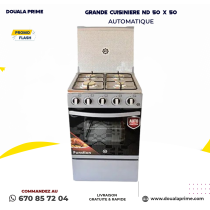Cuisinière gaz et électrique – Performance & fiabilité