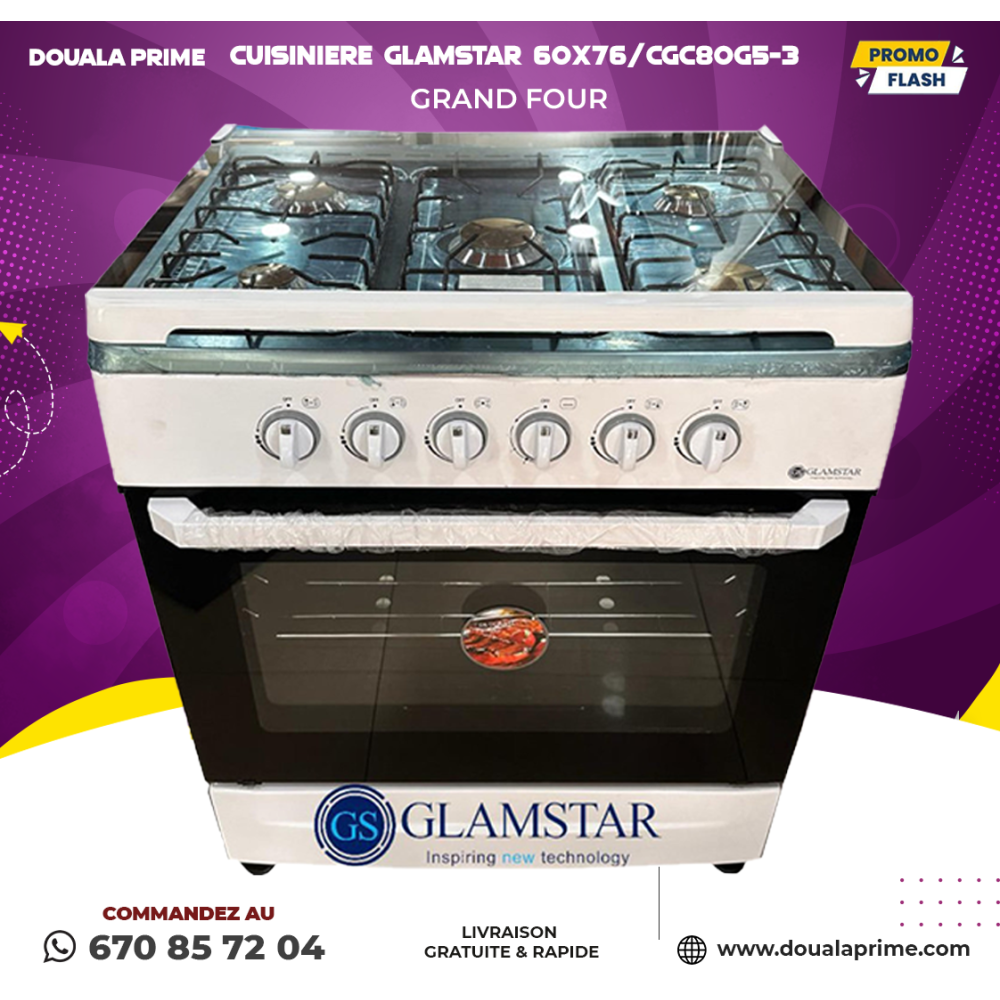 Cuisinière gaz et électrique – Performance & fiabilité