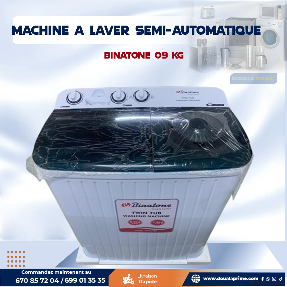 Machine à laver automatique – Économique & performante