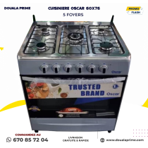 Cuisinière gaz et électrique – Performance & fiabilité