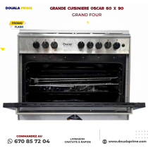 Cuisinière gaz et électrique – Performance & fiabilité