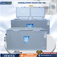 OSCAR FREEZER 576L