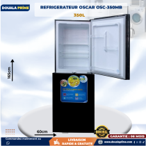 OSCAR DOUBLE DOOR FRIDGE -350L