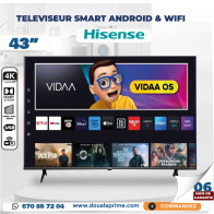 Télévision 4K UHD : Image Haute Qualité