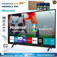 SMART TV 85-inch 4K Ultra HD - Sharp image and vivid colors | Brand HISENSE