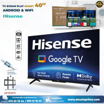 SMART TV 40-inch 4K Ultra HD - Sharp image and vivid colors | Brand HISENSE
