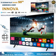 SMART TV 55-inch 4K Ultra HD - Sharp image and vivid colors | Brand INNOVA