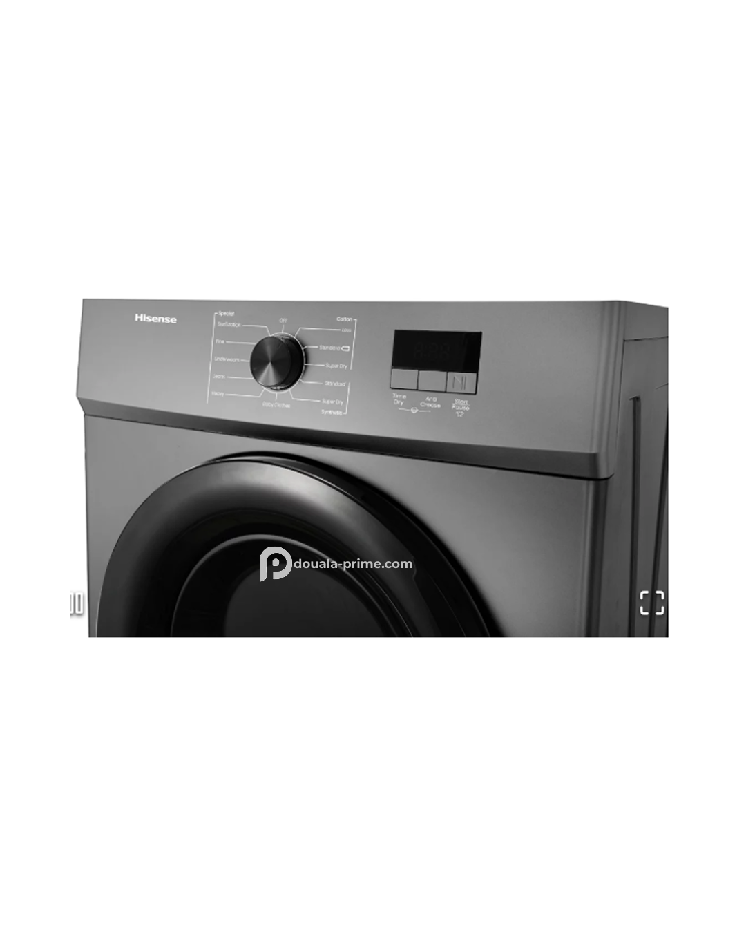 HISENSE SECHE LINGE 8KG FRONTAL A VENTILATEUR GRIS - DV1W801UT