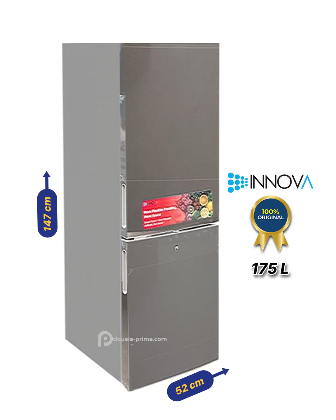 REFRIGERATEUR COMBINE INNOVA IN-241 175L