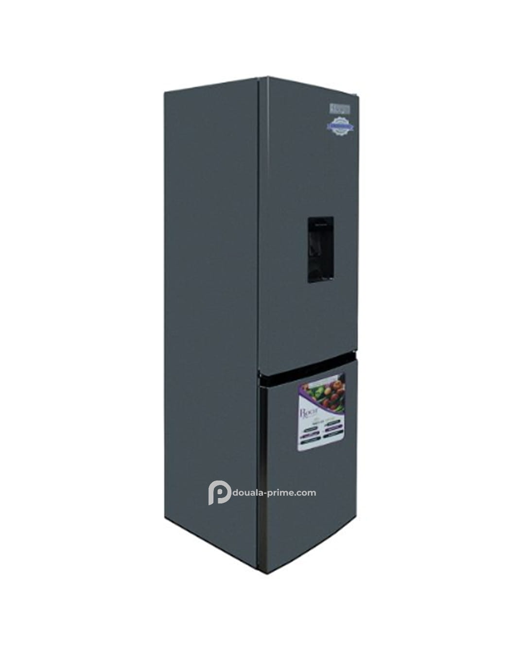 Réfrigérateur combiné - Roch - RFR-330-DBWD-B - 280L NoFrost avec distributeur d'eau - Gris