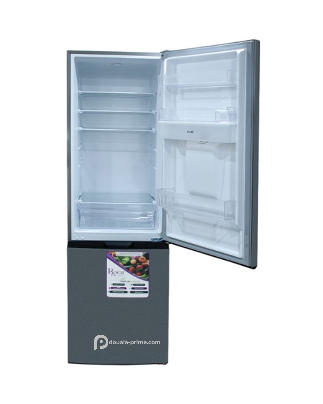 Réfrigérateur combiné - Roch - RFR-330-DBWD-B - 280L NoFrost avec distributeur d'eau - Gris