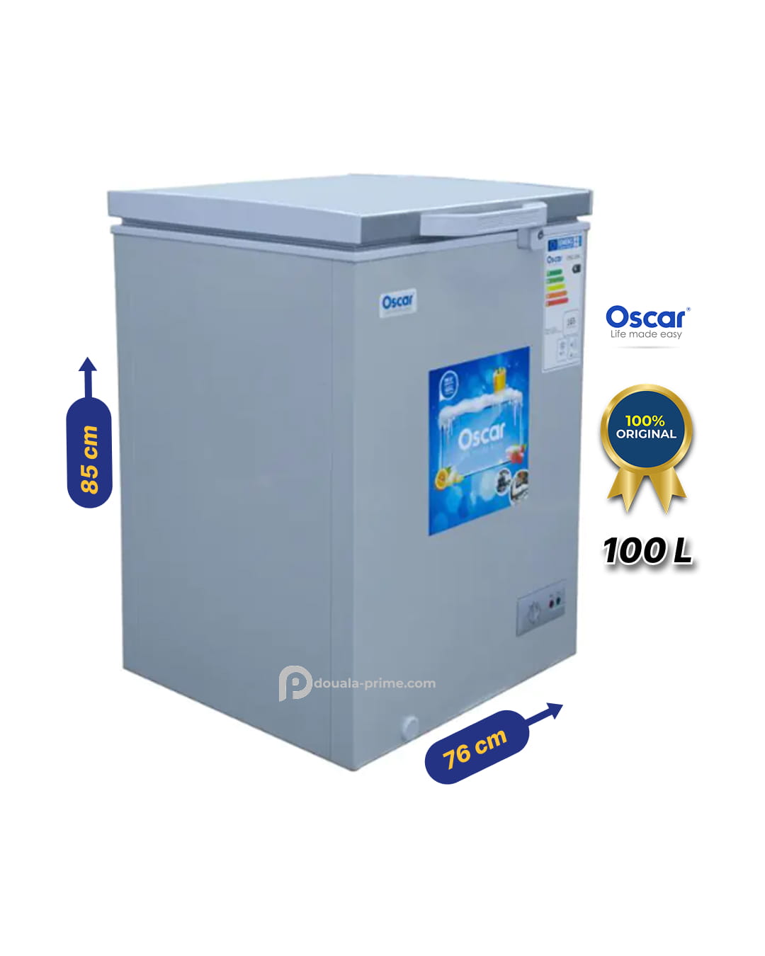 CONGELATEUR COFFRE OSCAR OSC-150 100L