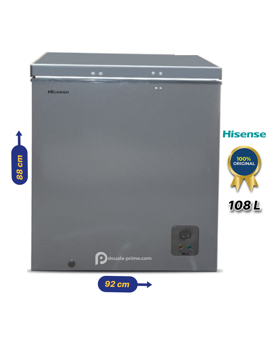 CONGELATEUR COFFRE HISENSE FC-247DD4SA 150L