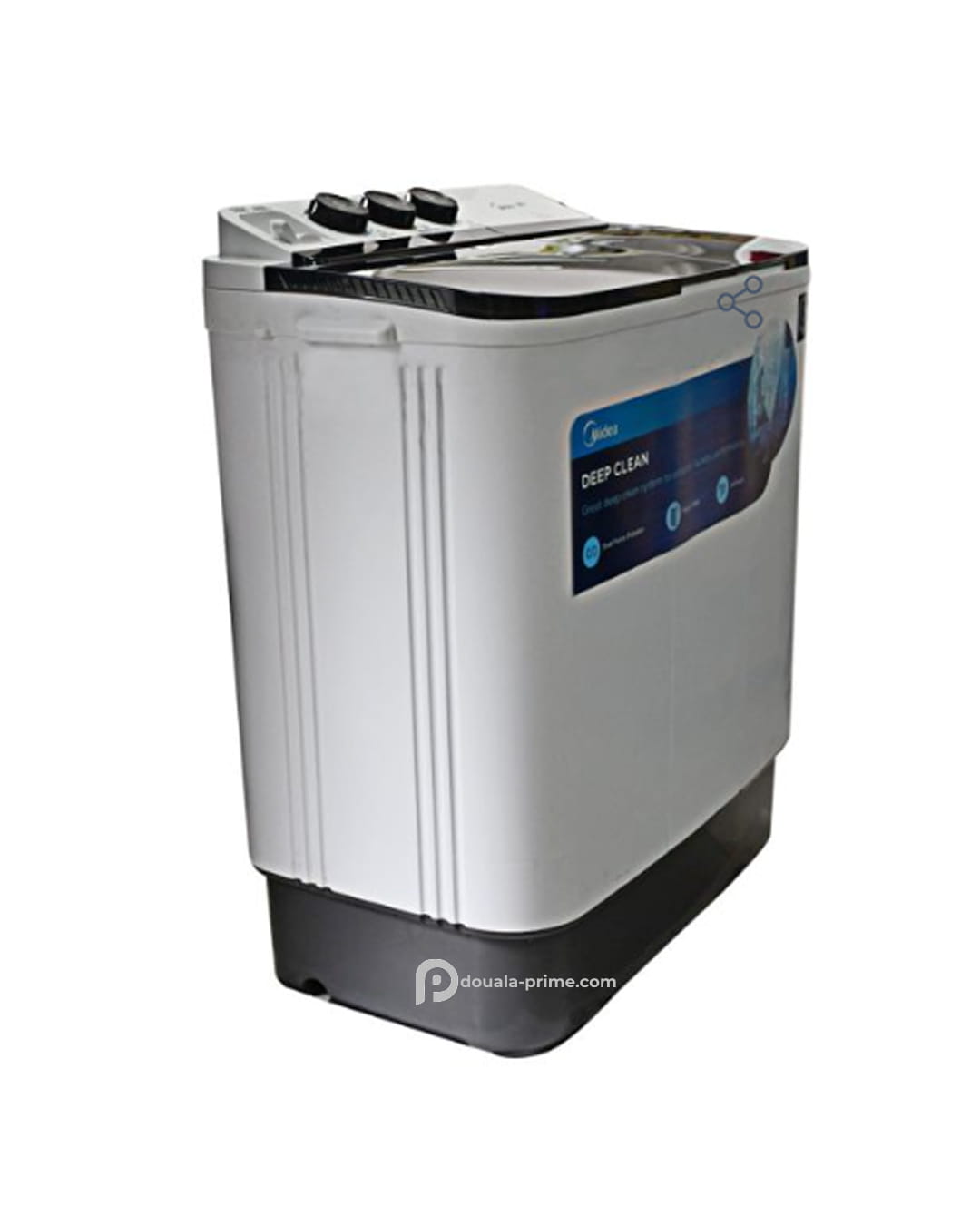 Machine à Laver Semi-Automatique 8Kg - Midea - MT100W80/WG