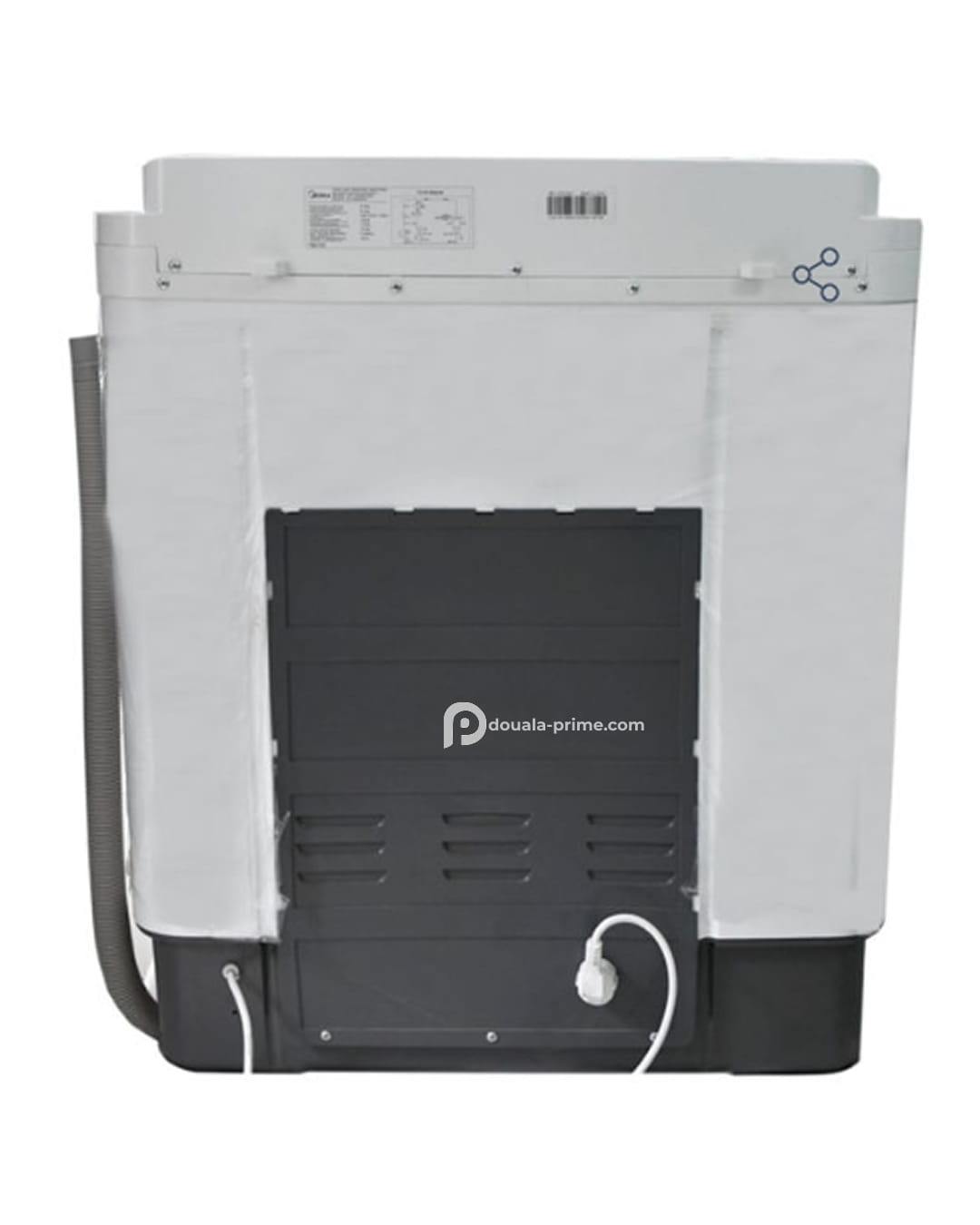 Machine à Laver Semi-Automatique 8Kg - Midea - MT100W80/WG