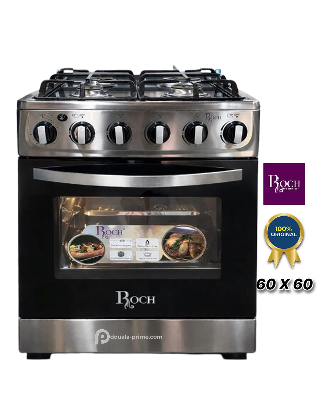 CUISINIERE AUTOMATIQUE ROCH  60 X 60 Full Option