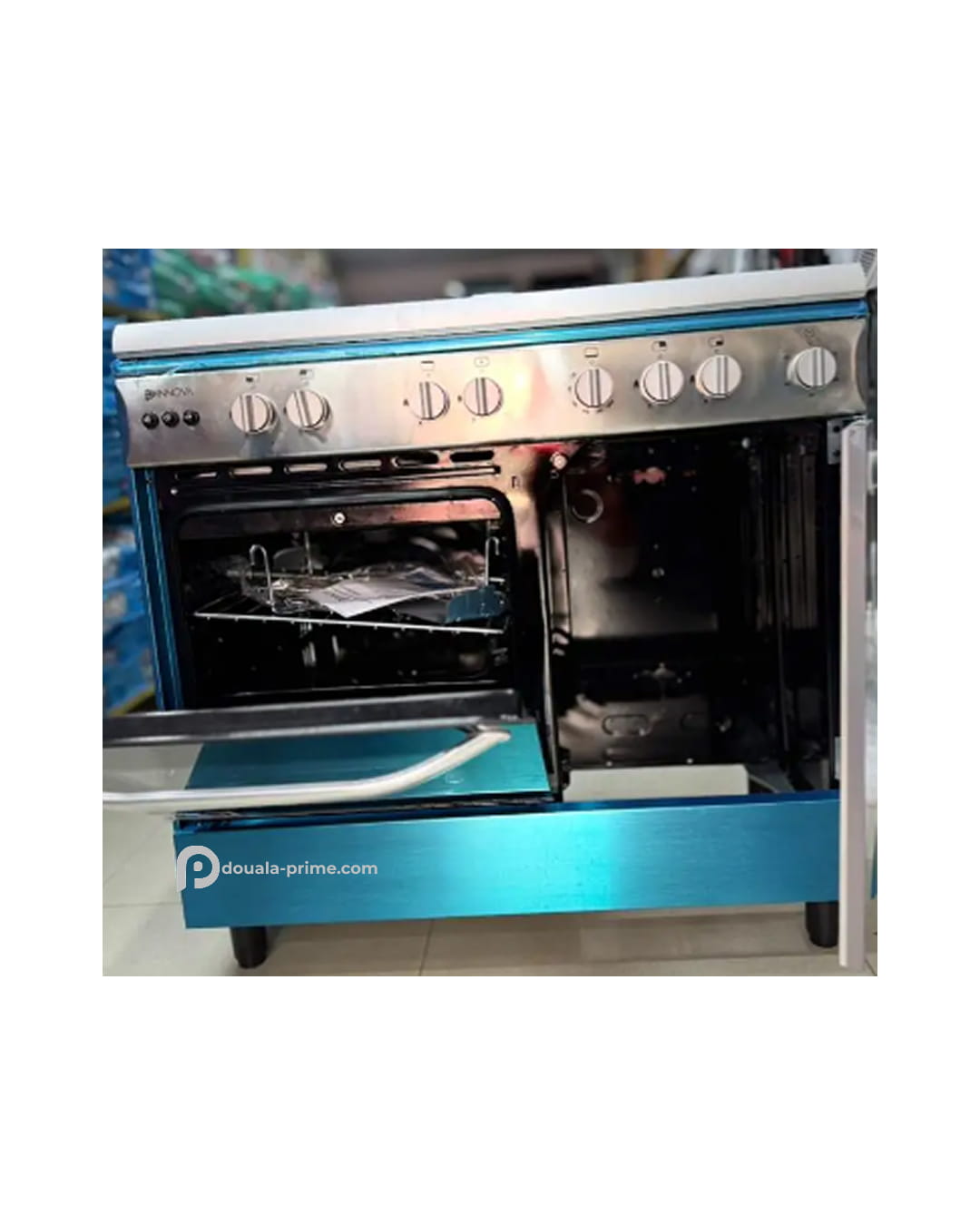 Cuisinière à Gaz INNOVA 5 Feux - 60 x 90 cm - IN999 - Inox