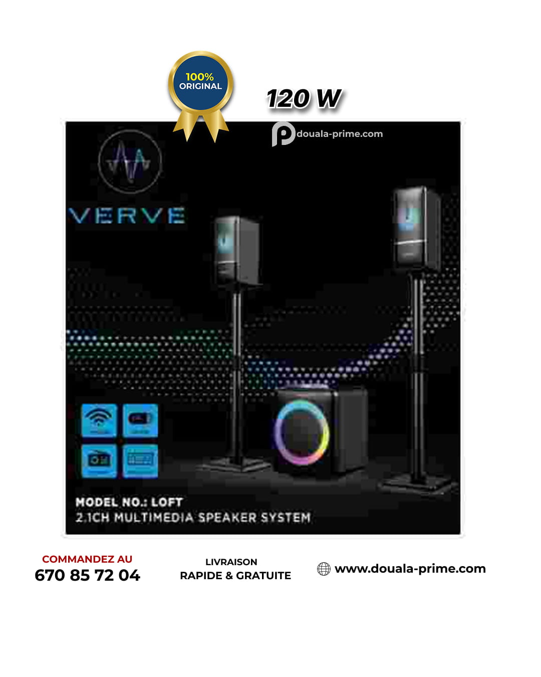 Home Cinema - Verve Loft – 120W