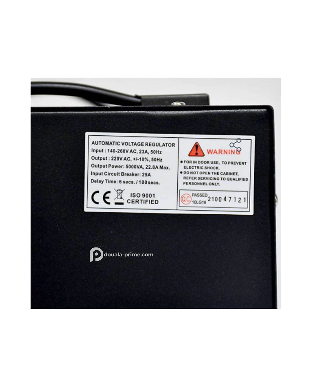 Régulateur De Tension AB-5000VA- Innova
