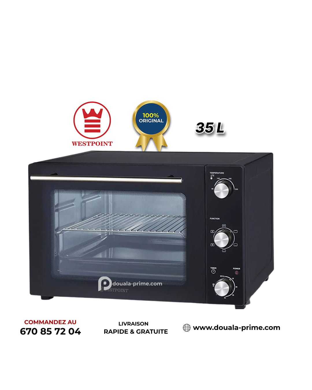 FOUR ELECTRIQUE WESTPOINT 35L  WOY-3515.4.1