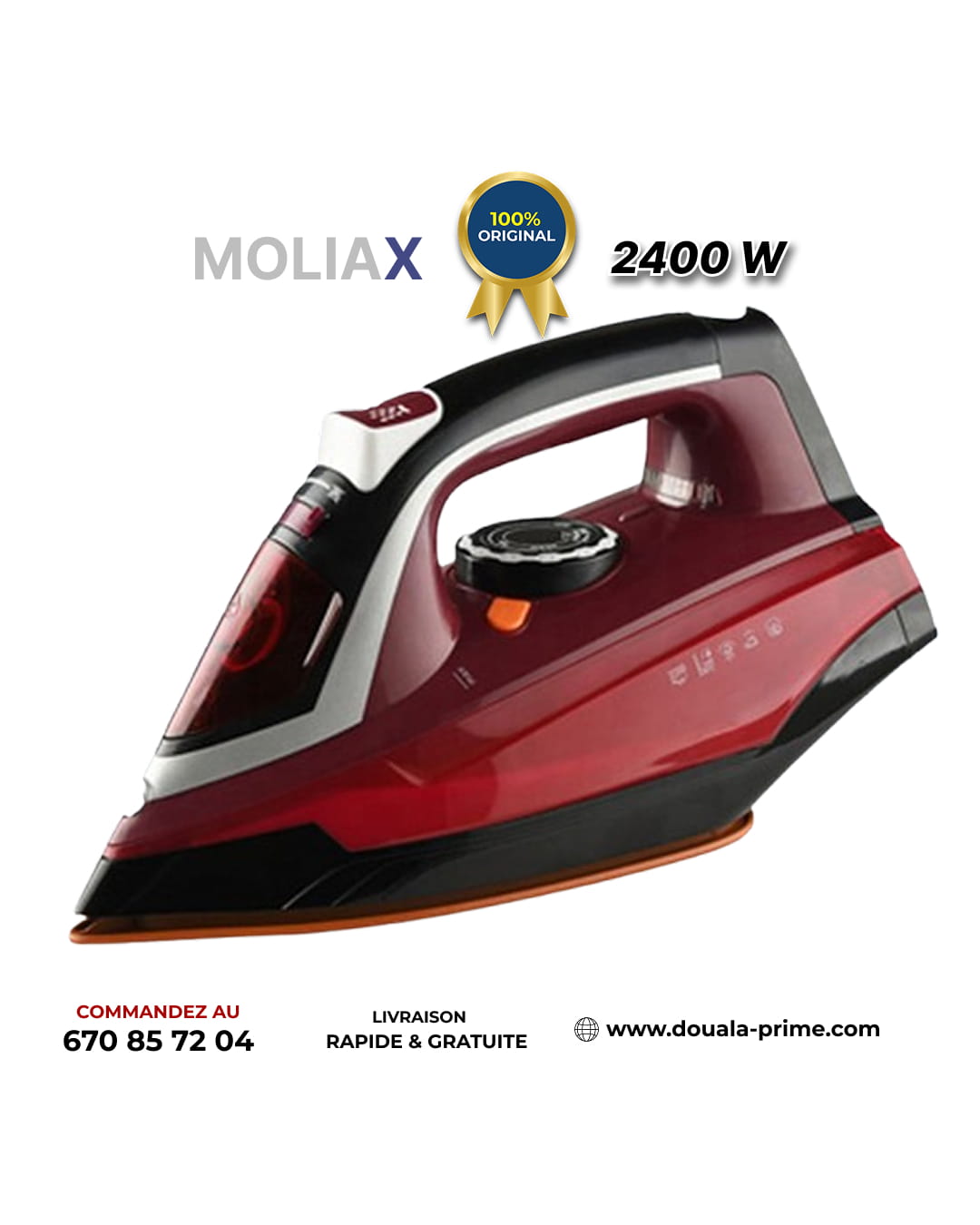FER A VAPEUR MOLIAX 7001 2400W