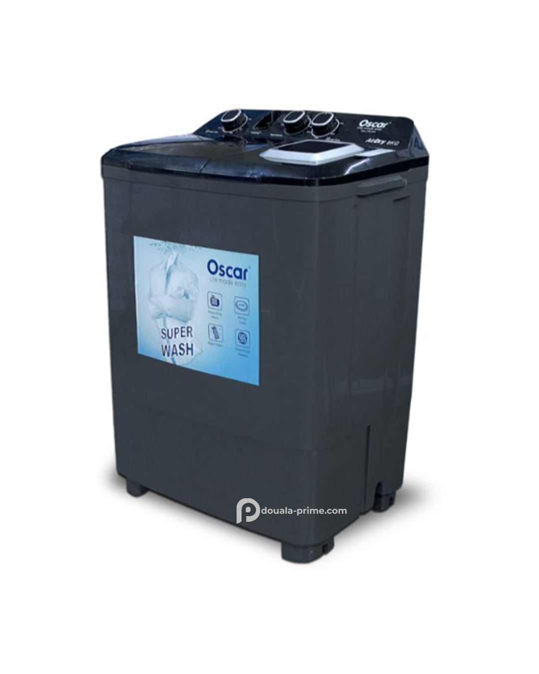 MACHINE A LAVER SEMI-AUTOMATIQUE OSCAR OSC-TTB-XP8 8KG