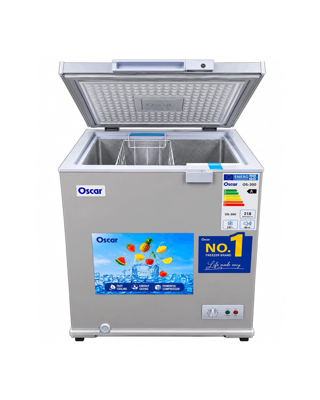 CONGELATEUR COFFRE OSCAR OSC-150 100L CLASSE A+